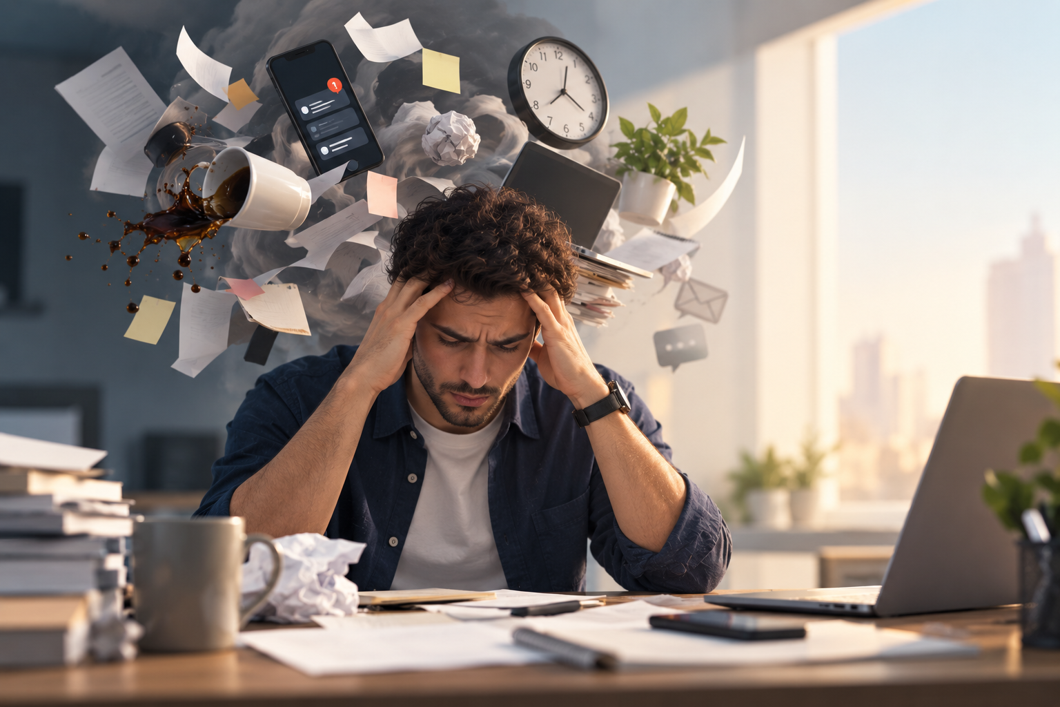لماذا تبدو الأمور الصغيرة أكبر عندما تكون تحت الضغط؟
